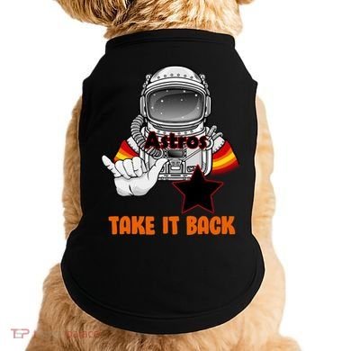 Astros Take It Back Doggie Tank