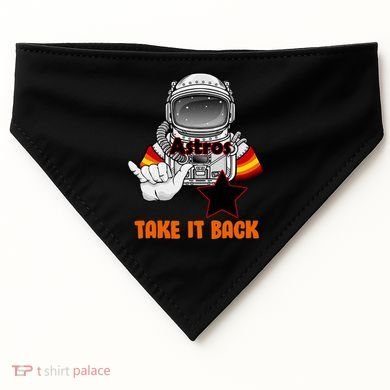 Astros Take It Back USA-Made Doggie Bandana