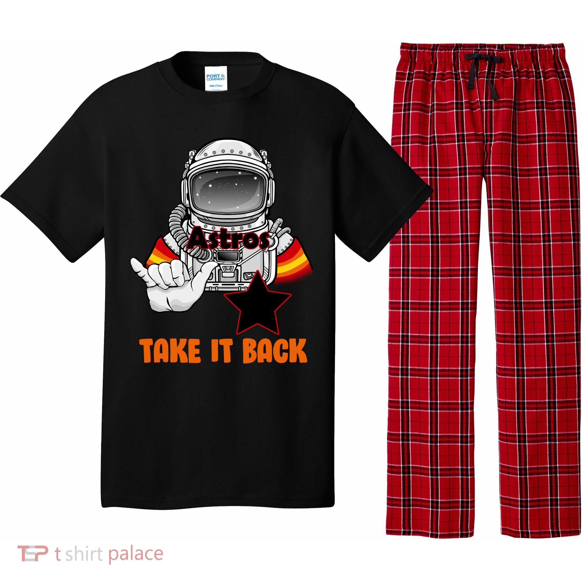 Astros Take It Back Pajama Set