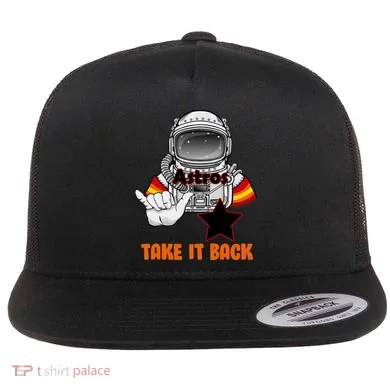 Astros Take It Back Flat Bill Trucker Hat