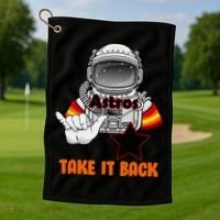 Astros Take It Back Golf Towel thumb 1