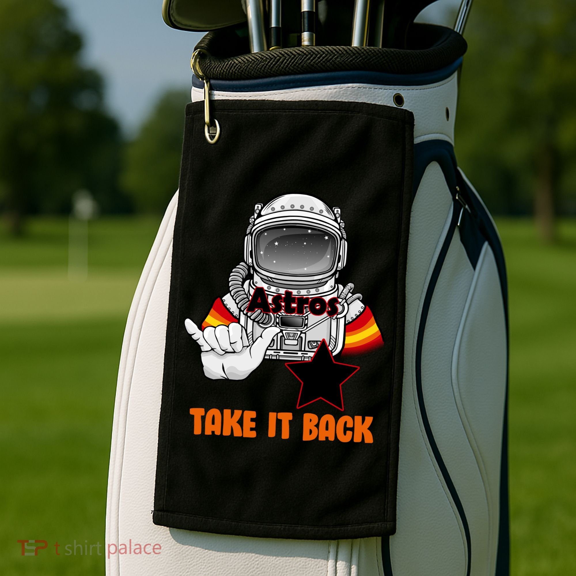 Astros Take It Back Golf Towel