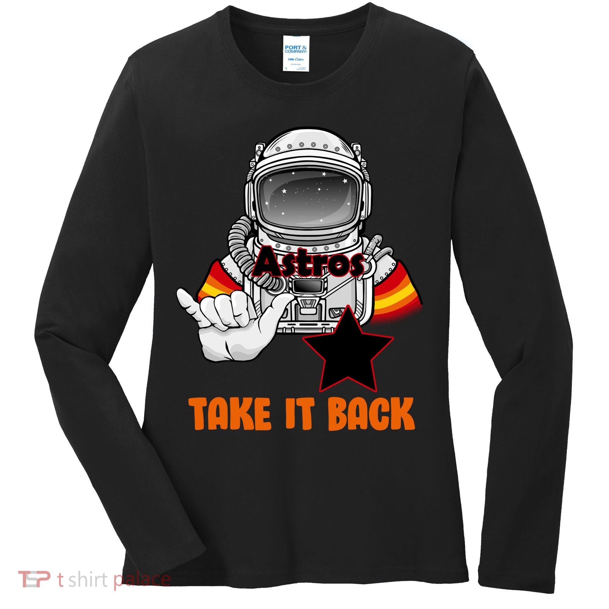 Astros Take It Back Women's Long Sleeve Shirt