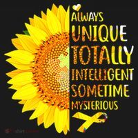Autism Sunflower Unique Totally Intelligent Mysterious Coaster thumb 2