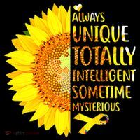 Autism Sunflower Unique Totally Intelligent Mysterious Tall Long Sleeve Shirt thumb 2