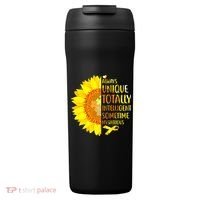 Autism Sunflower Unique Totally Intelligent Mysterious 24oz Duet Stainless Steel Tumbler thumb 0