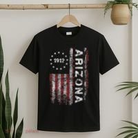 Arizona State Us Flag Vintage T-Shirt thumb 2