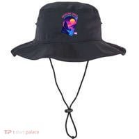 American Samoa Vaporwave Retro Sunset National Park Bucket Hat thumb 0