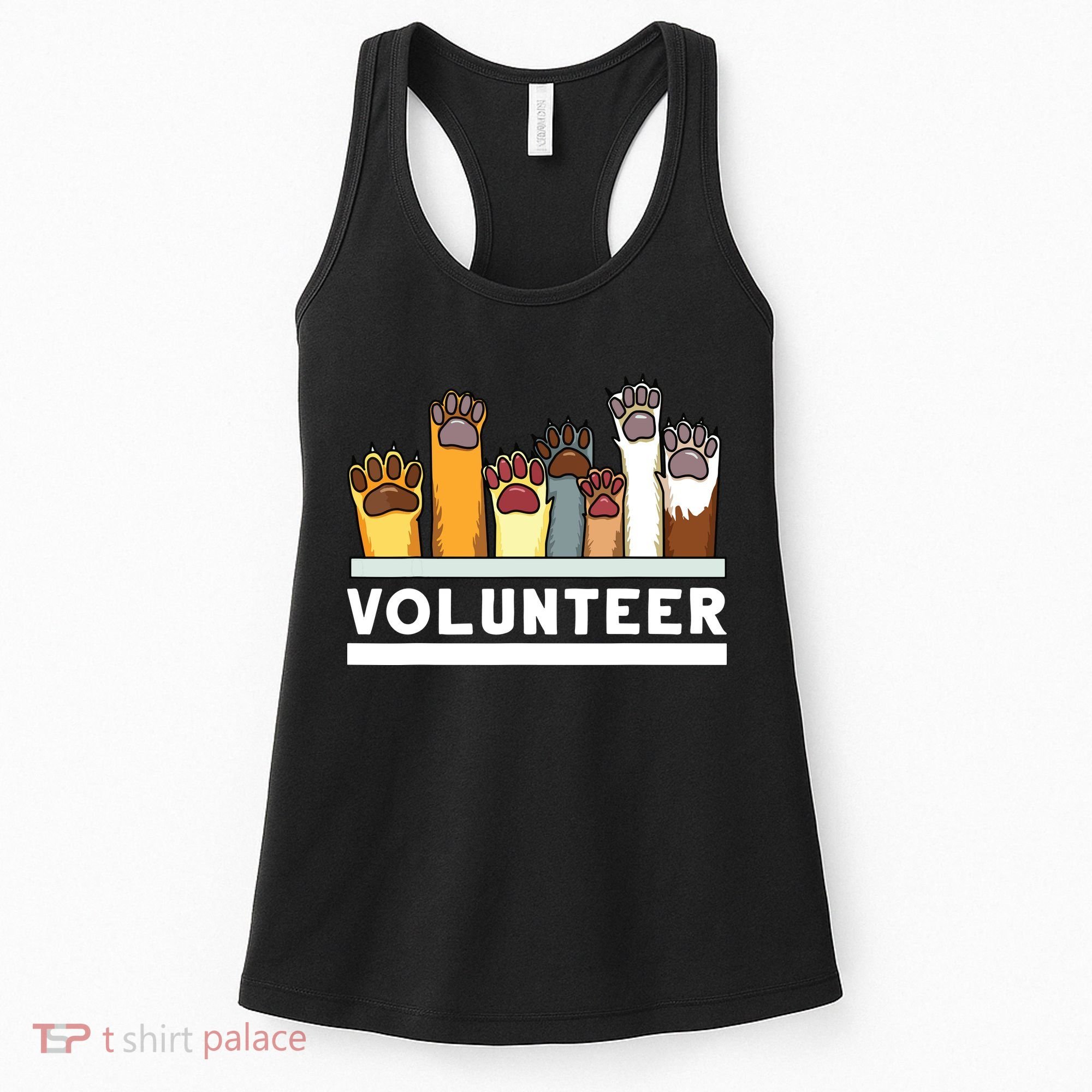 Animal Shelter Volunteer For Dog Rescue Supporter Women's Tank Top