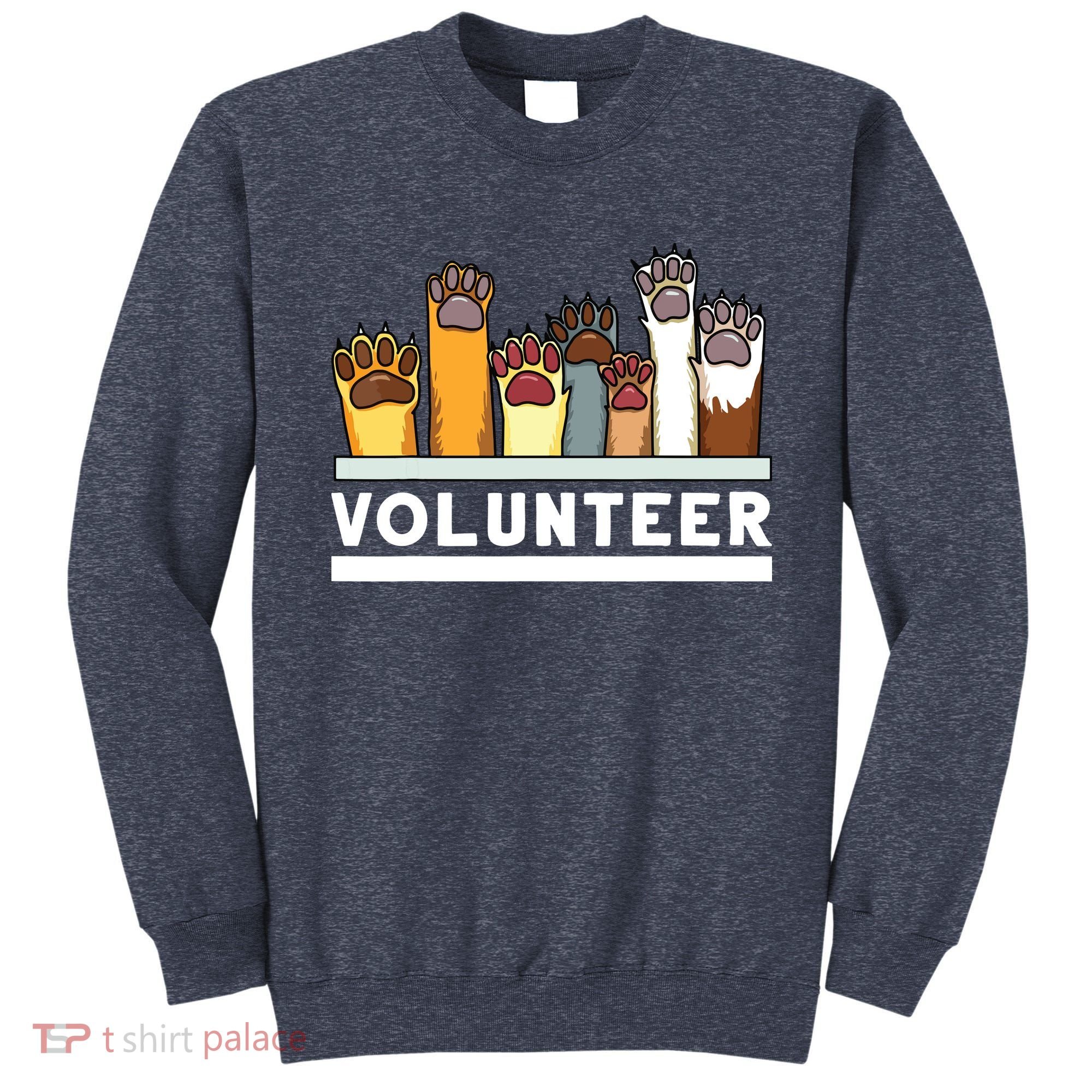 Animal Shelter Volunteer For Dog Rescue Supporter Sweatshirt