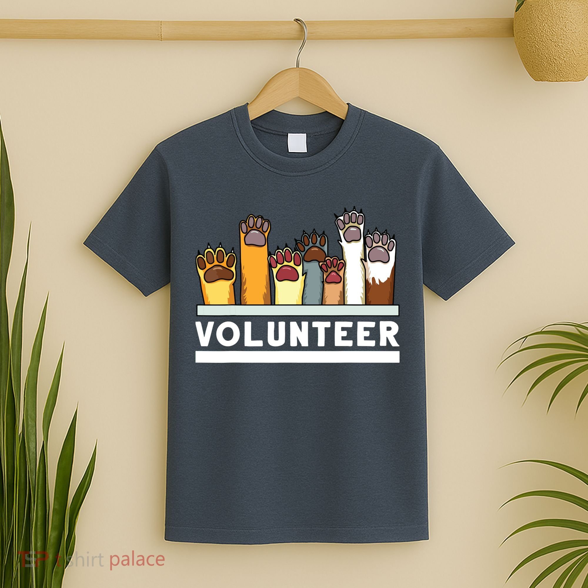 Animal Shelter Volunteer For Dog Rescue Supporter T-Shirt