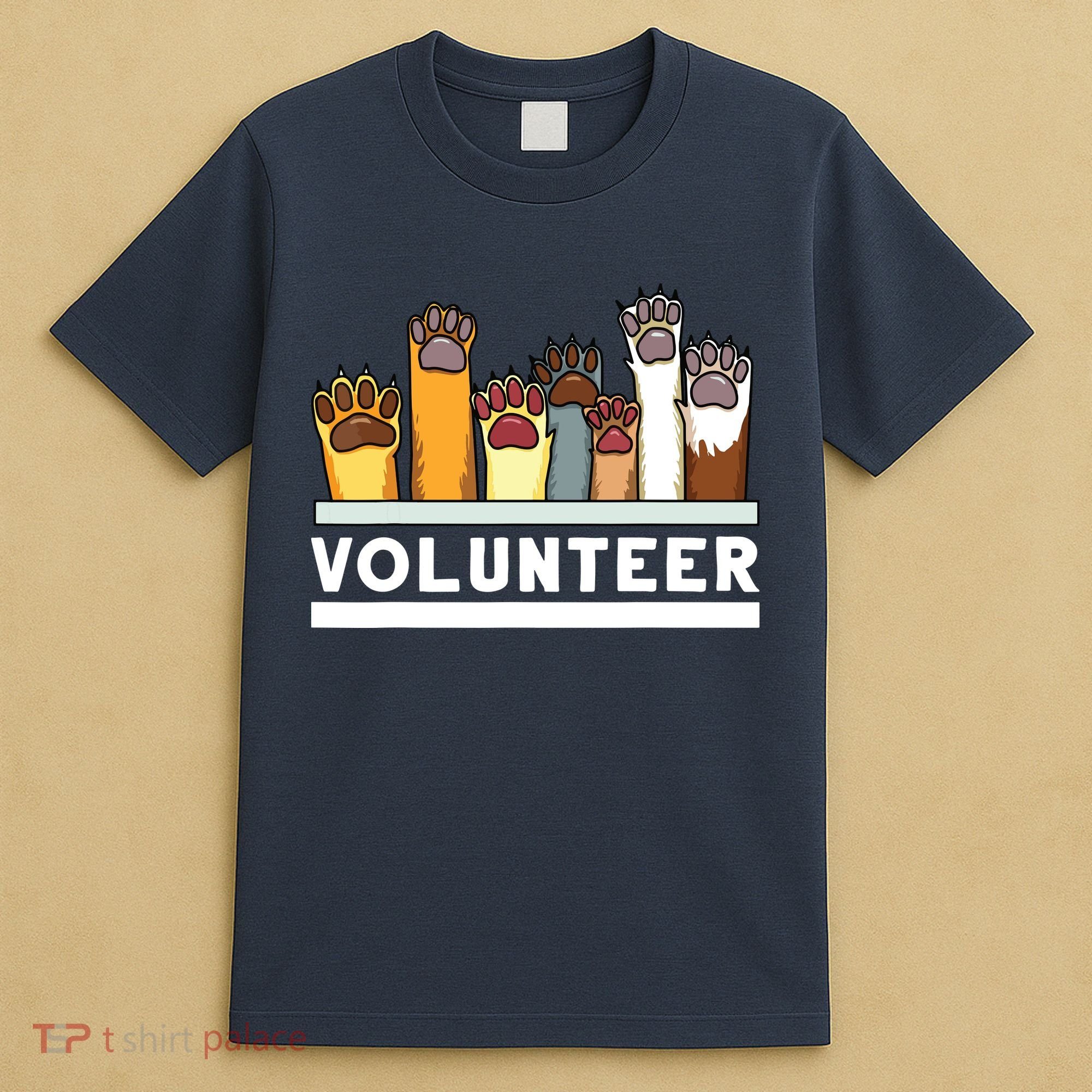 Animal Shelter Volunteer For Dog Rescue Supporter T-Shirt