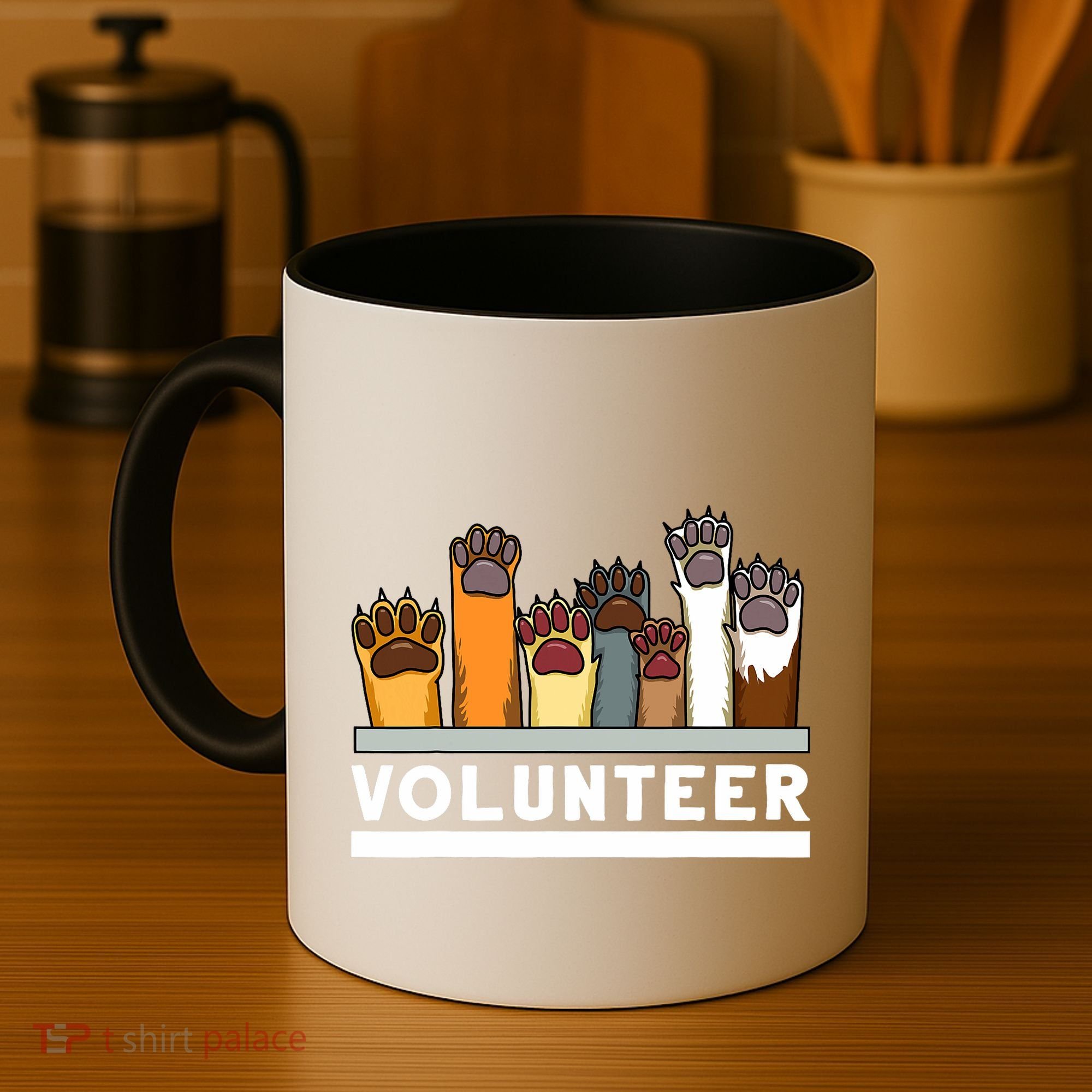 Animal Shelter Volunteer For Dog Rescue Supporter Coffee Mug