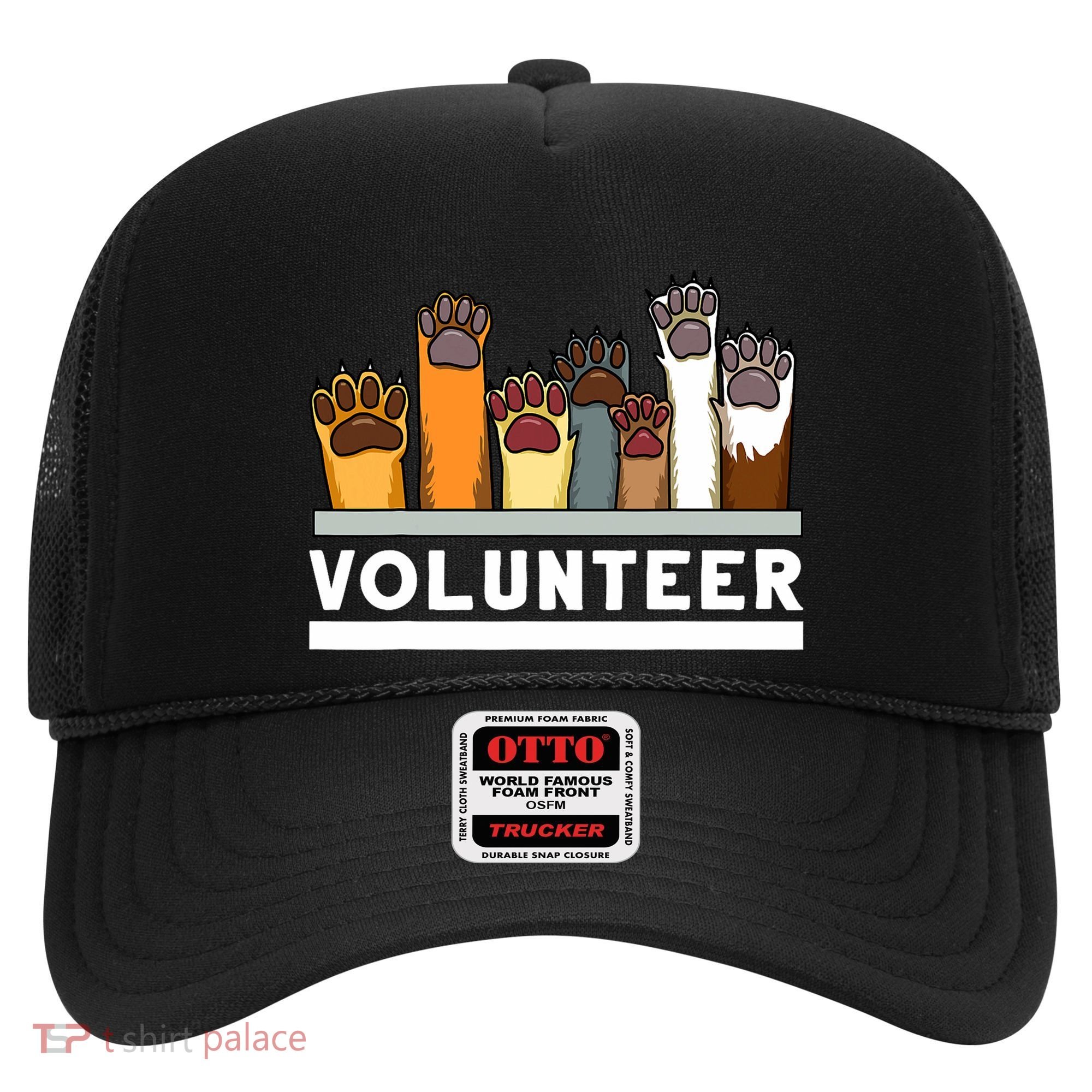 Animal Shelter Volunteer For Dog Rescue Supporter Hat