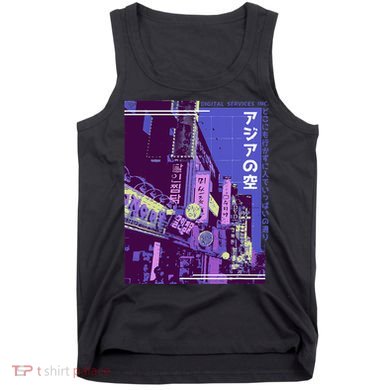 Aesthetic Style Vaporwave Japan 80s 90s Tokyo Osaka street Tank Top