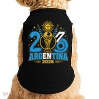Argentina Soccer World 2026 Championship Celebration Doggie Tank thumb 0