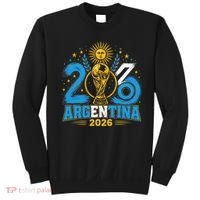 Argentina Soccer World 2026 Championship Celebration Sweatshirt thumb 0