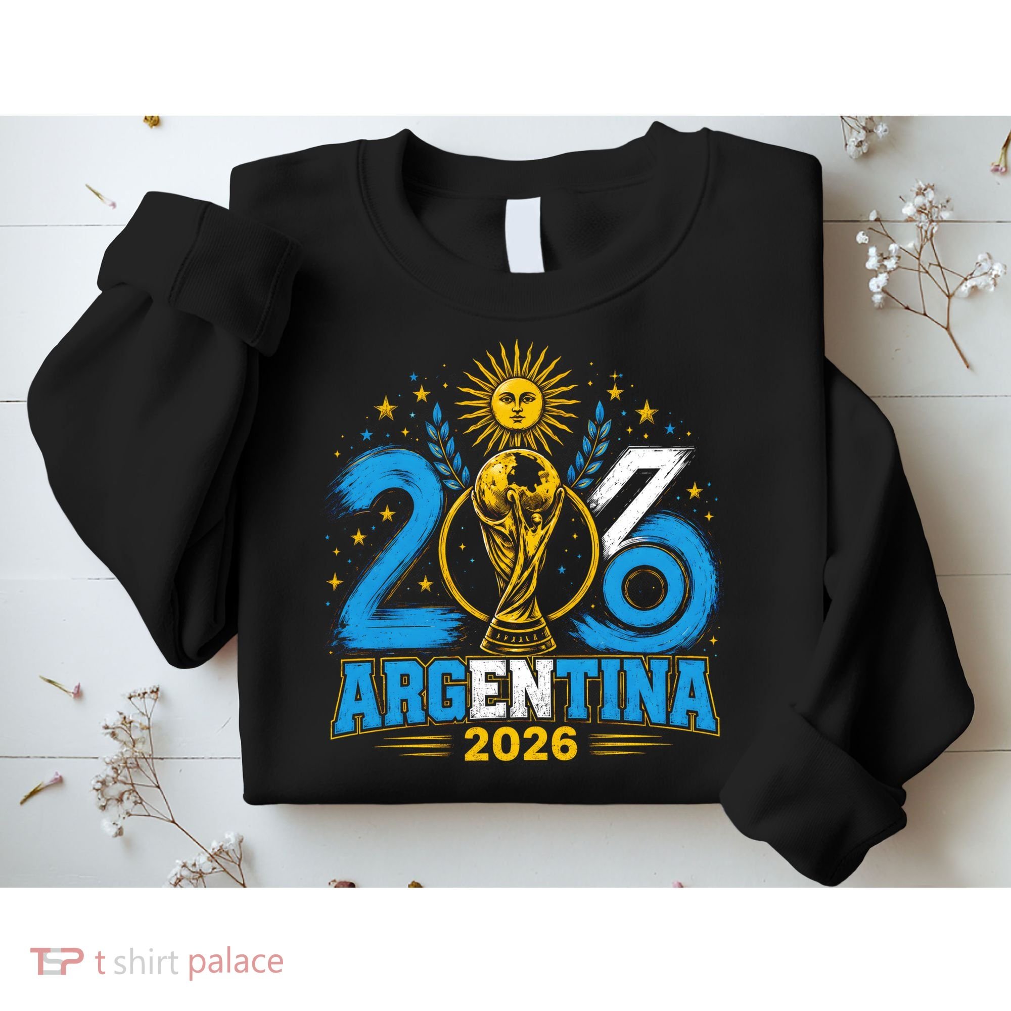 Argentina Soccer World 2026 Championship Celebration Sweatshirt