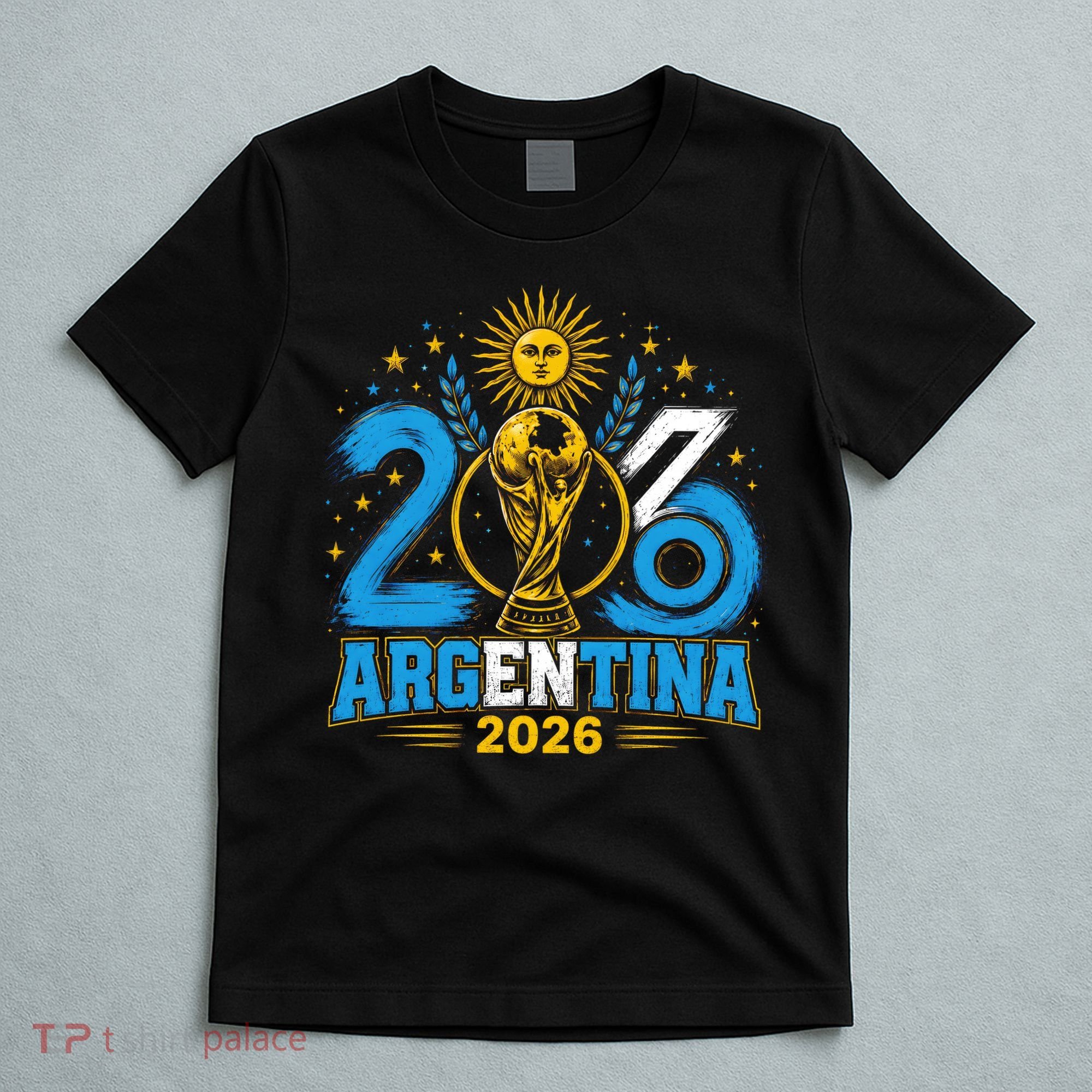 Argentina Soccer World 2026 Championship Celebration T-Shirt