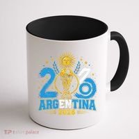 Argentina Soccer World 2026 Championship Celebration Coffee Mug thumb 1