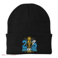 Argentina Soccer World 2026 Championship Celebration Beanie thumb 0