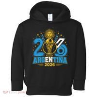 Argentina Soccer World 2026 Championship Celebration Toddler Hoodie thumb 0