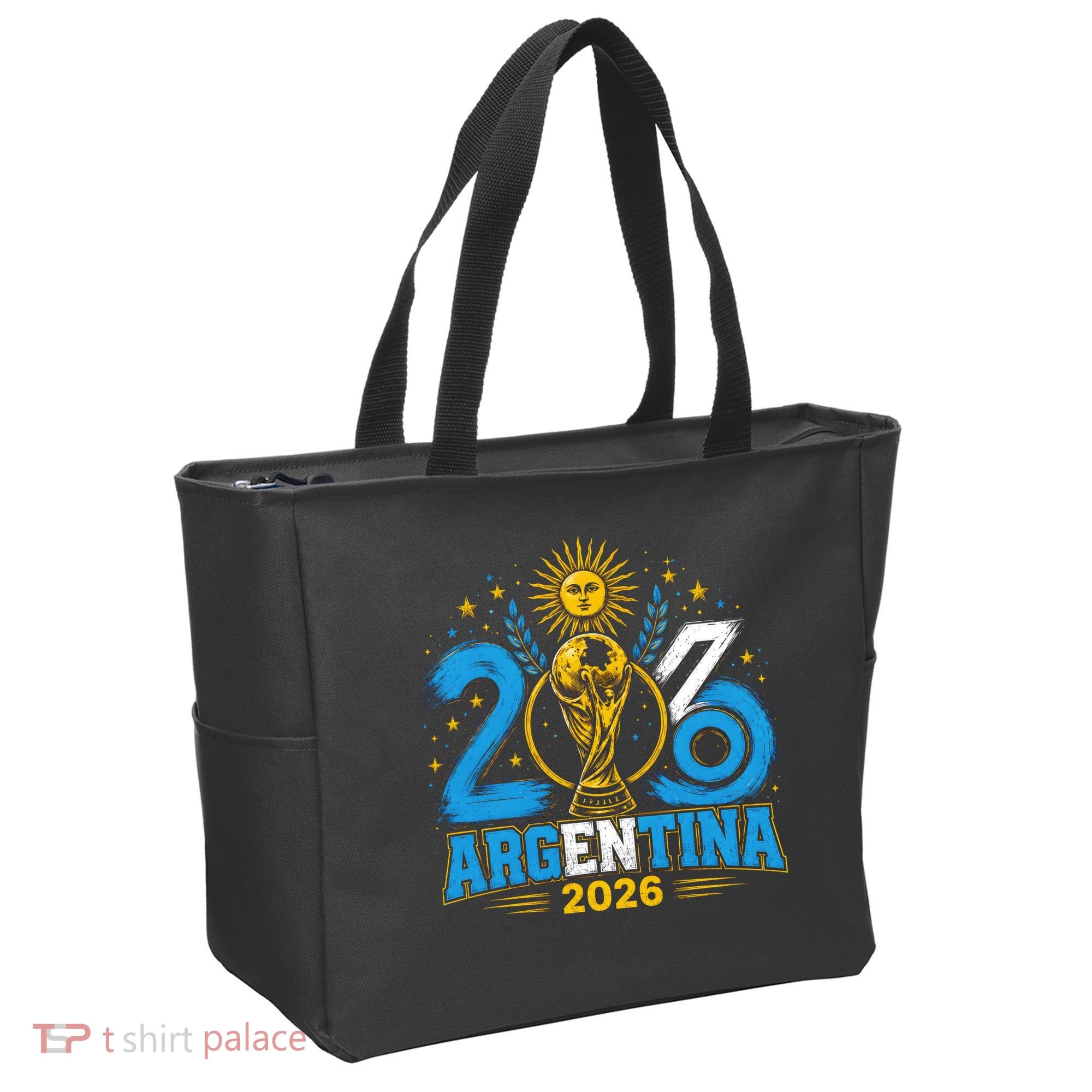 Argentina Soccer World 2026 Championship Celebration Tote Bag