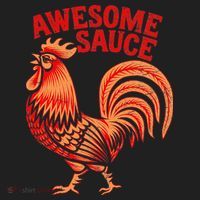 Awesome Sauce With Picture Of Rooster Beanie thumb 2