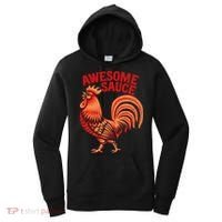 Awesome Sauce With Picture Of Rooster Women's Hoodie thumb 0