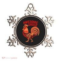 Awesome Sauce With Picture Of Rooster Ornament thumb 0