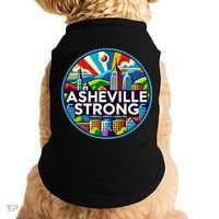 Asheville Strong Western Nc Helene Recovery Doggie Tank thumb 0