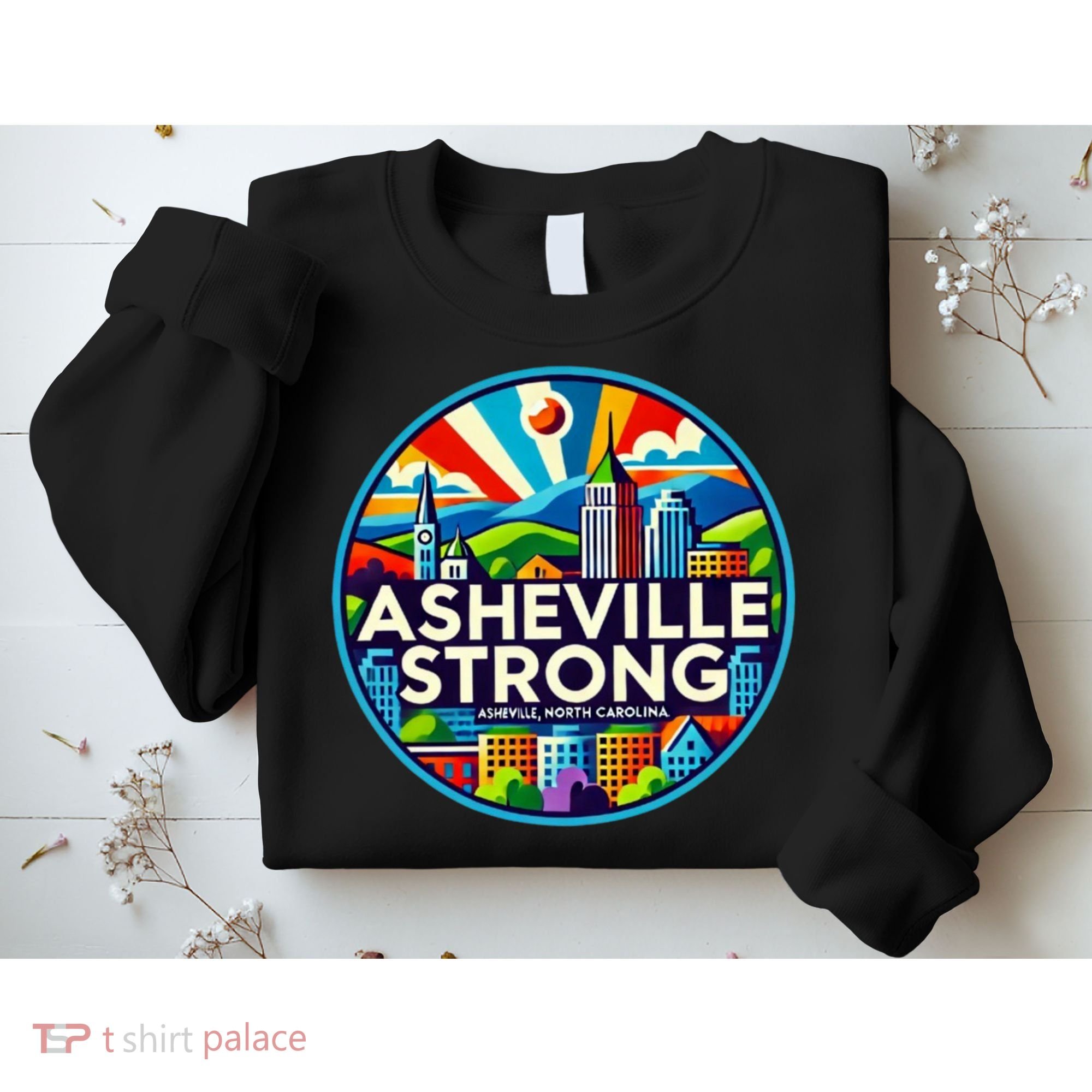 Asheville Strong Western Nc Helene Recovery Sweatshirt