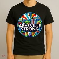 Asheville Strong Western Nc Helene Recovery T-Shirt thumb 3