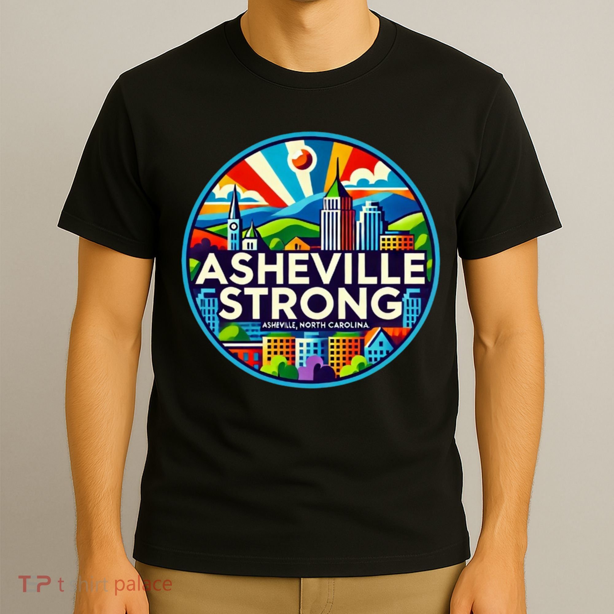 Asheville Strong Western Nc Helene Recovery T-Shirt