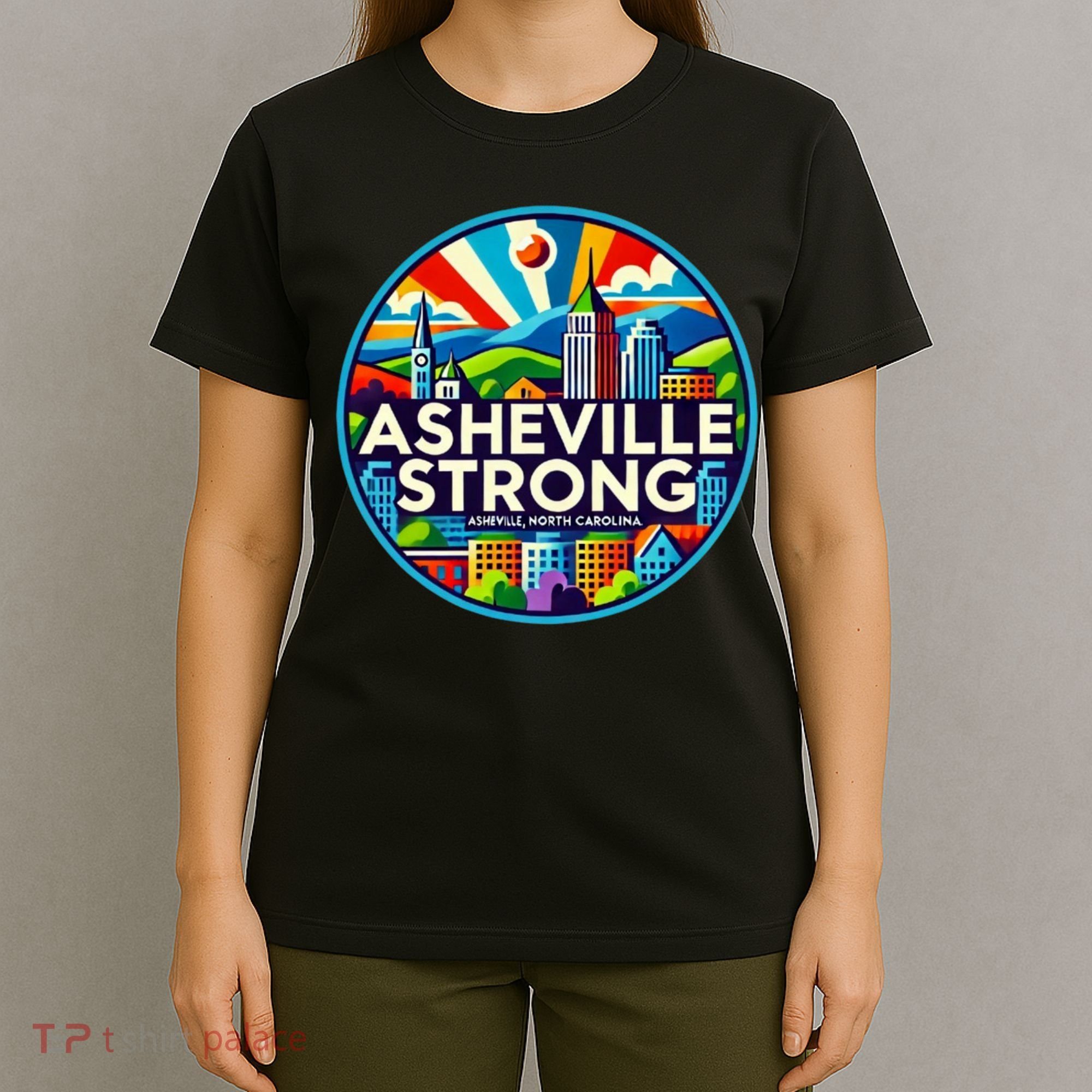 Asheville Strong Western Nc Helene Recovery T-Shirt