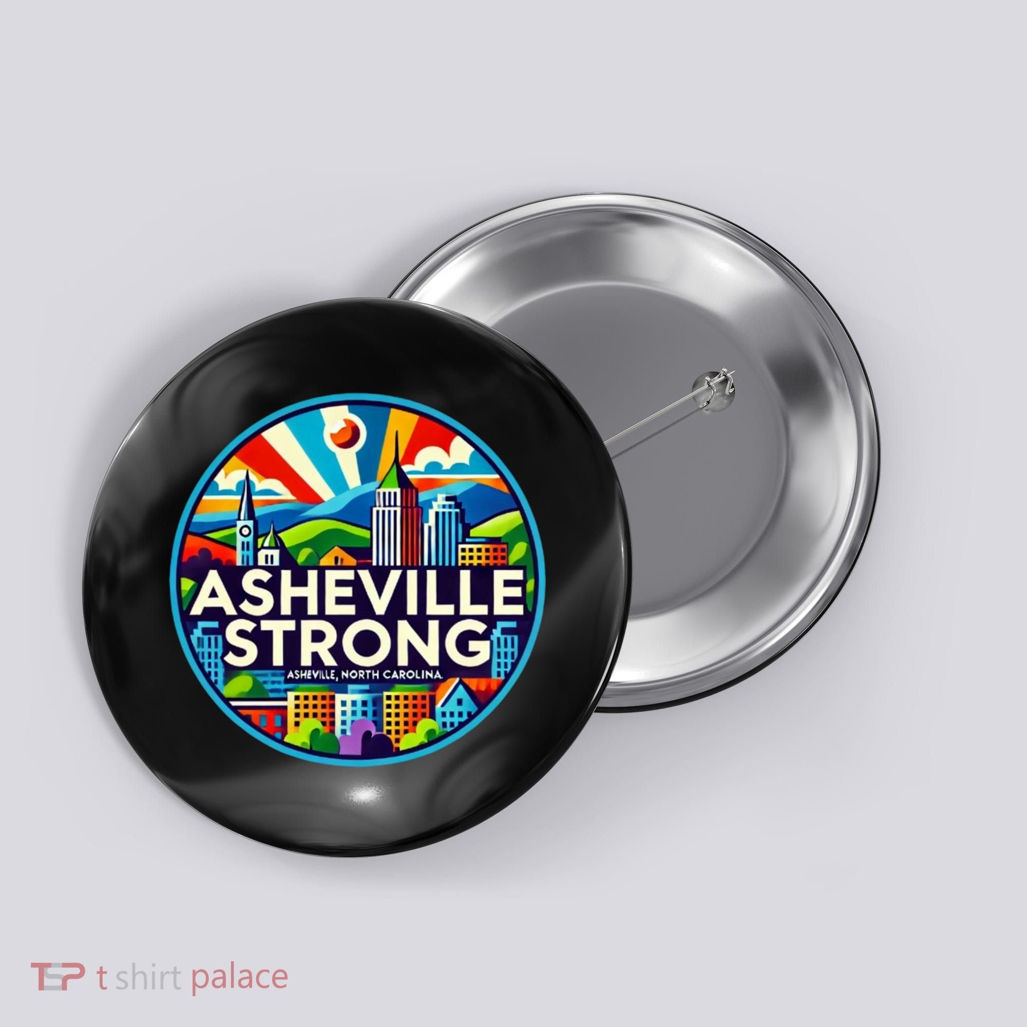 Asheville Strong Western Nc Helene Recovery Button
