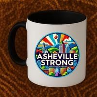 Asheville Strong Western Nc Helene Recovery Coffee Mug thumb 2