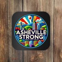 Asheville Strong Western Nc Helene Recovery Coaster thumb 0