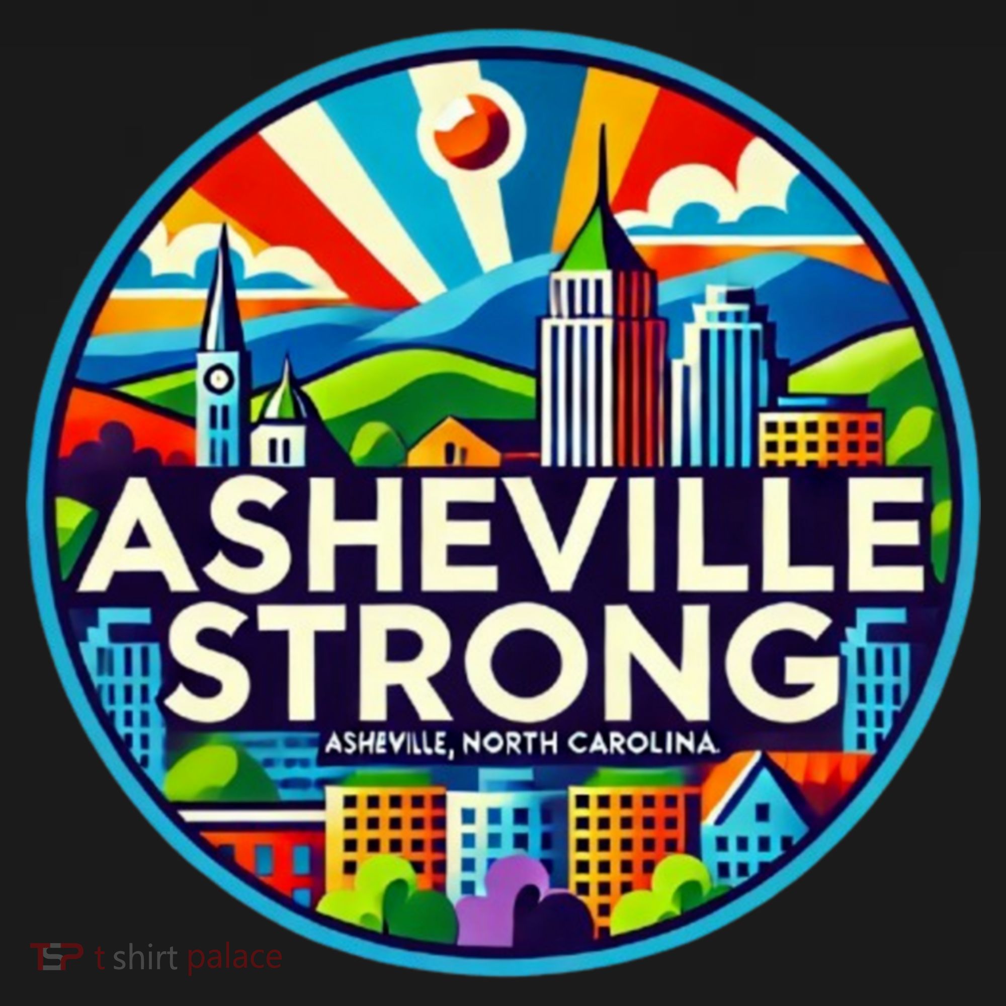 Asheville Strong Western Nc Helene Recovery Coaster