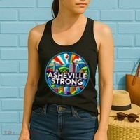 Asheville Strong Western Nc Helene Recovery Women's Tank Top thumb 2
