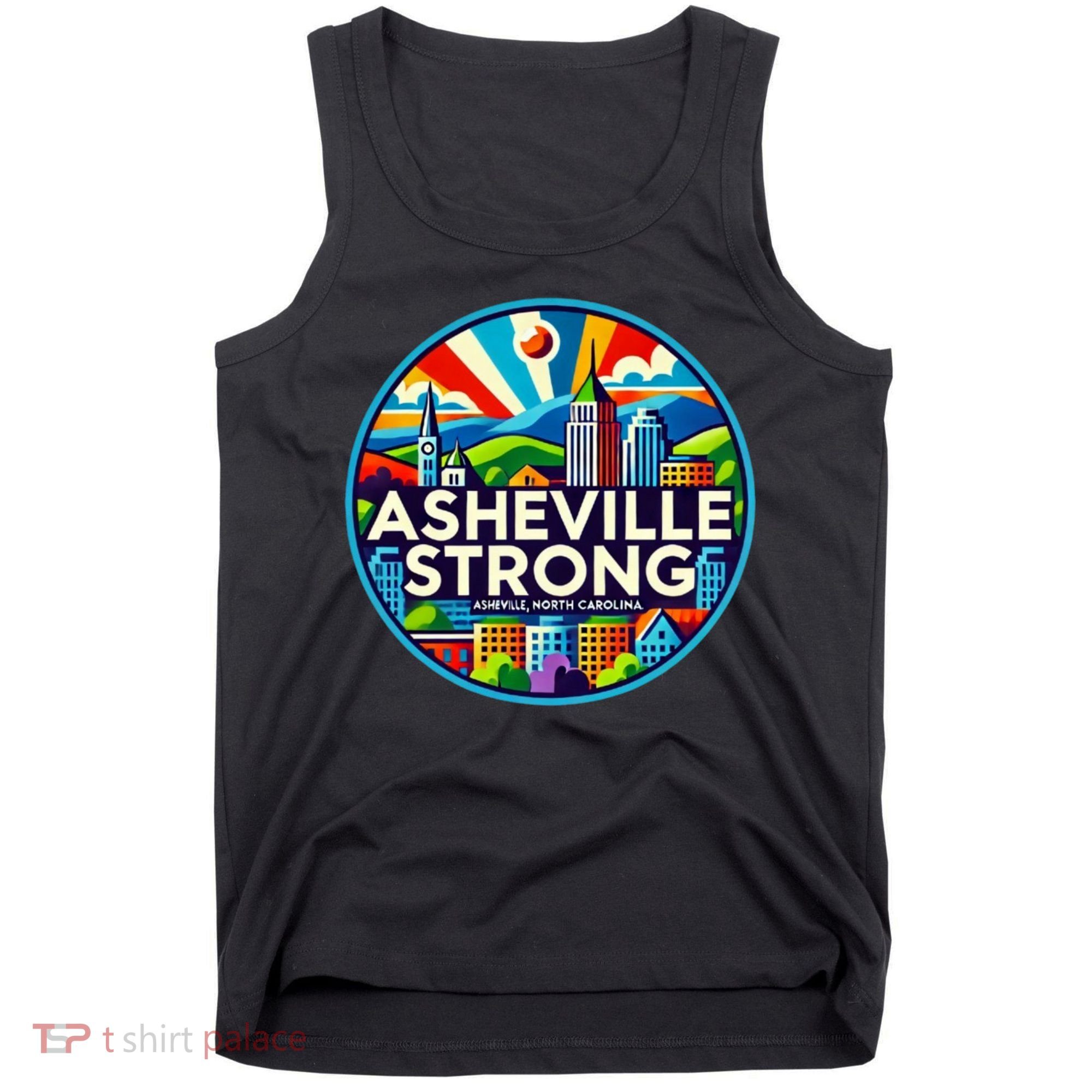 Asheville Strong Western Nc Helene Recovery Tank Top