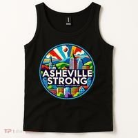 Asheville Strong Western Nc Helene Recovery Tank Top thumb 2