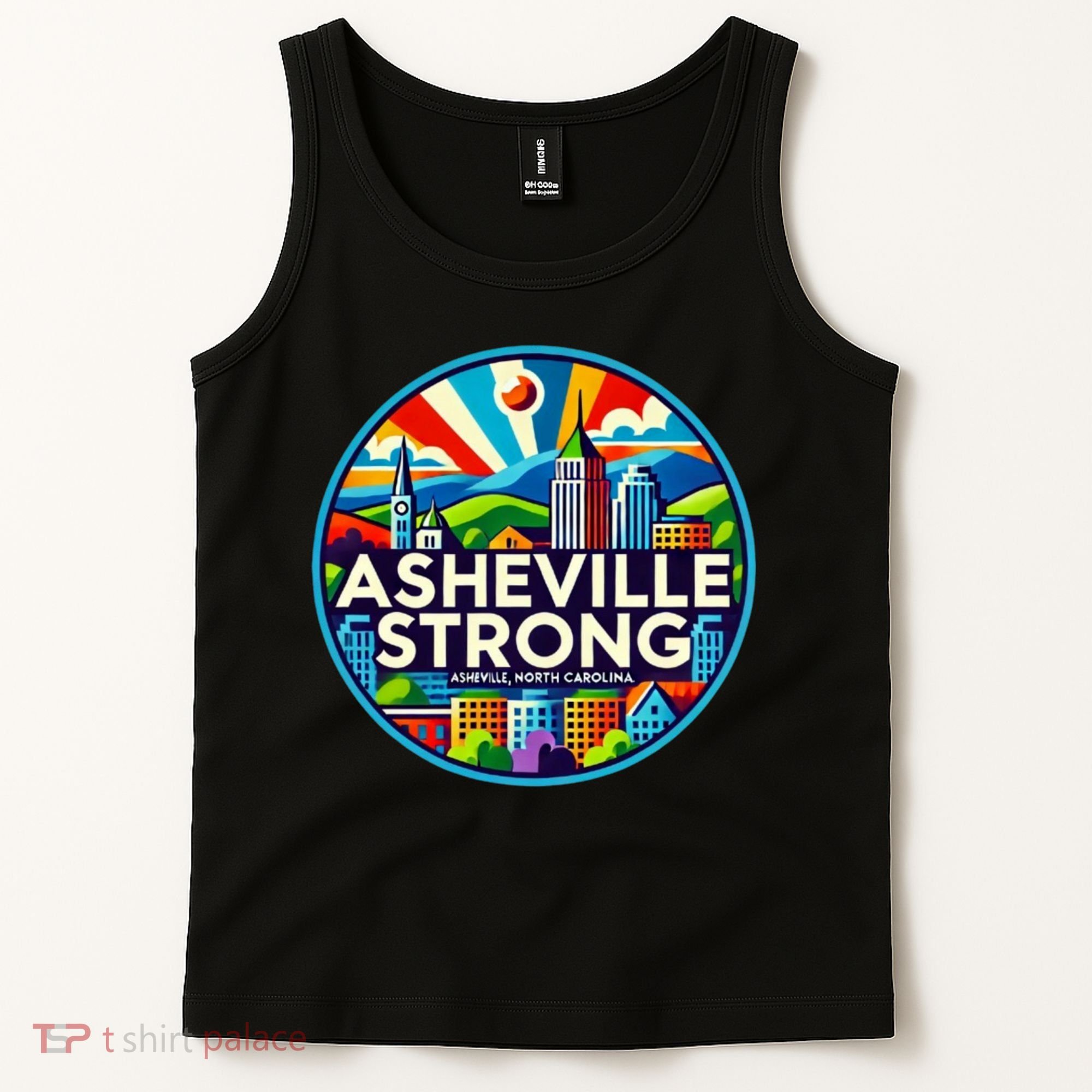 Asheville Strong Western Nc Helene Recovery Tank Top