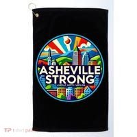Asheville Strong Western Nc Helene Recovery Golf Towel thumb 0