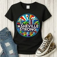 Asheville Strong Western Nc Helene Recovery Women's T-Shirt thumb 3