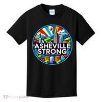Asheville Strong Western Nc Helene Recovery Kids T-Shirt thumb 0