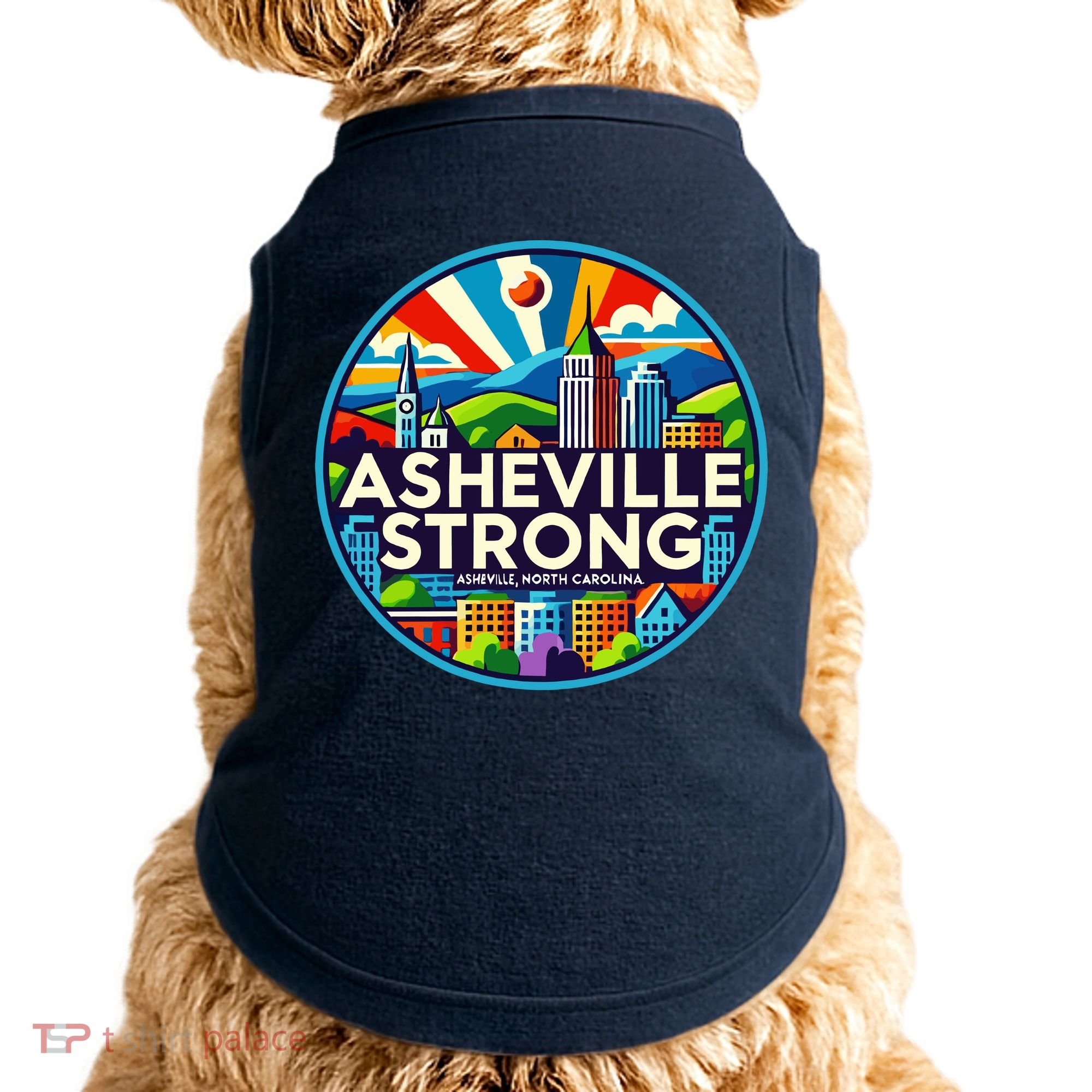 Asheville Strong Western Nc Helene Recovery Doggie Tank