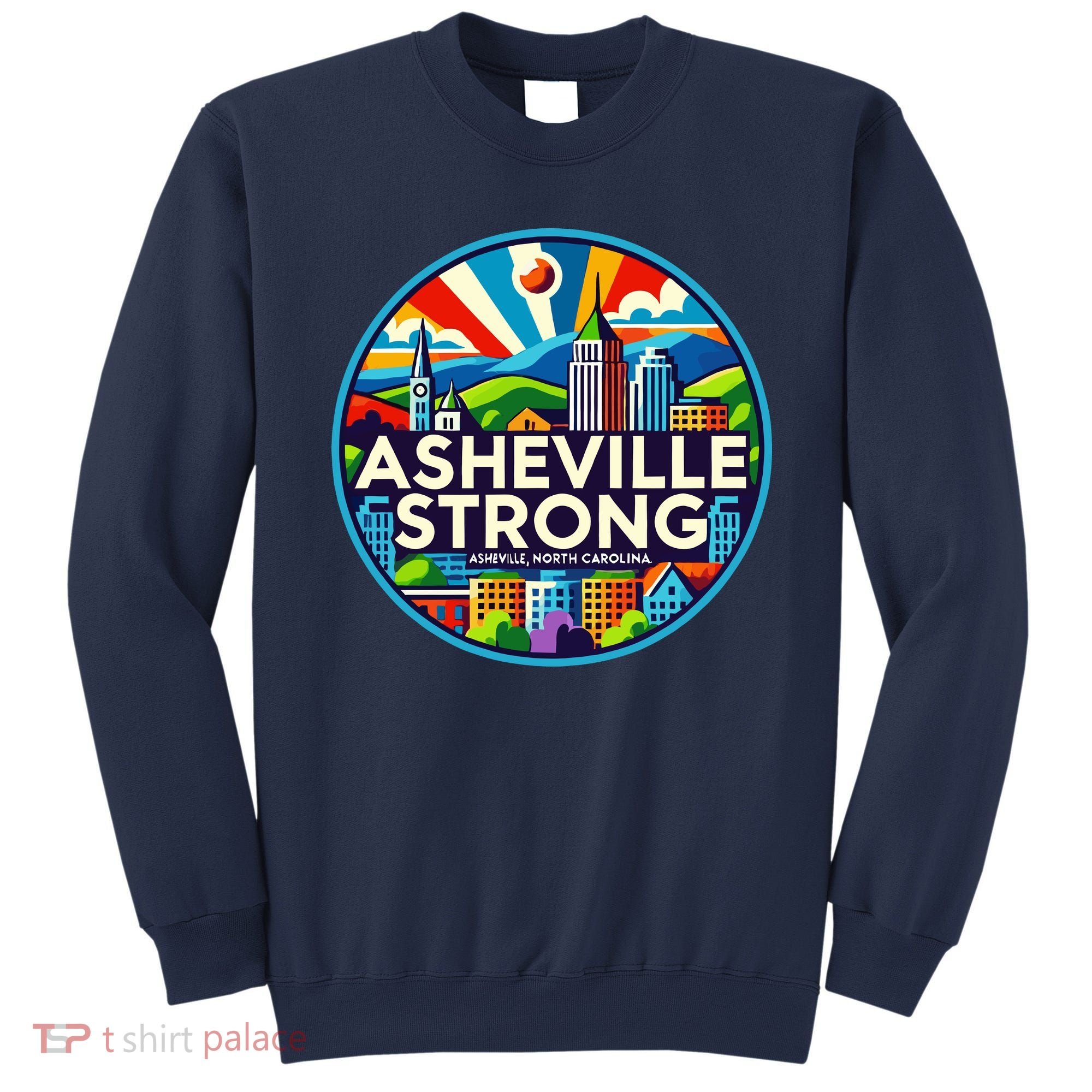 Asheville Strong Western Nc Helene Recovery Sweatshirt