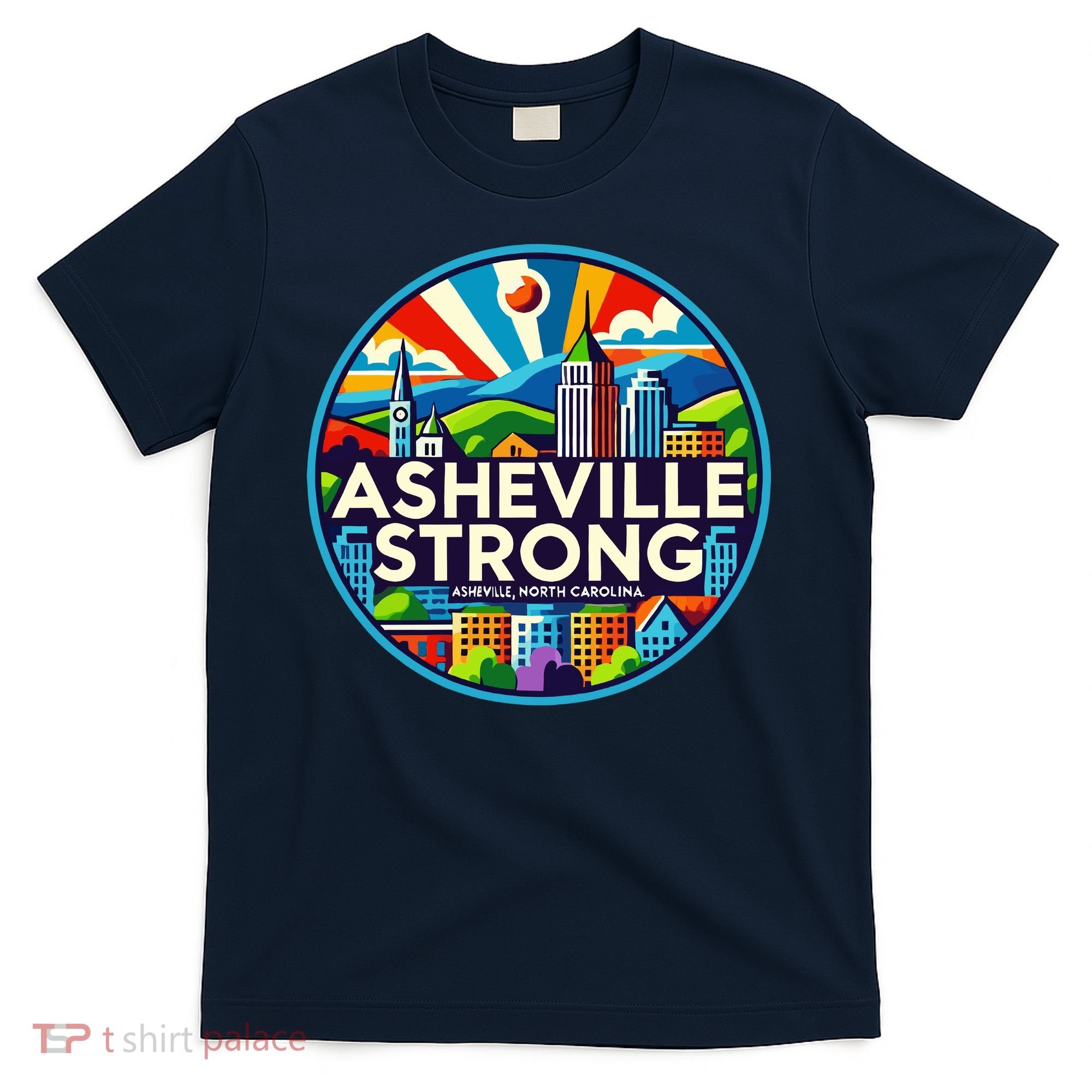 Asheville Strong Western Nc Helene Recovery T-Shirt