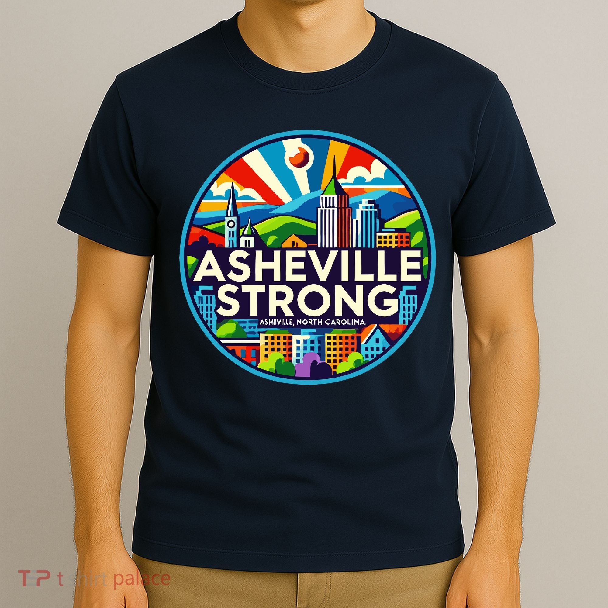 Asheville Strong Western Nc Helene Recovery T-Shirt